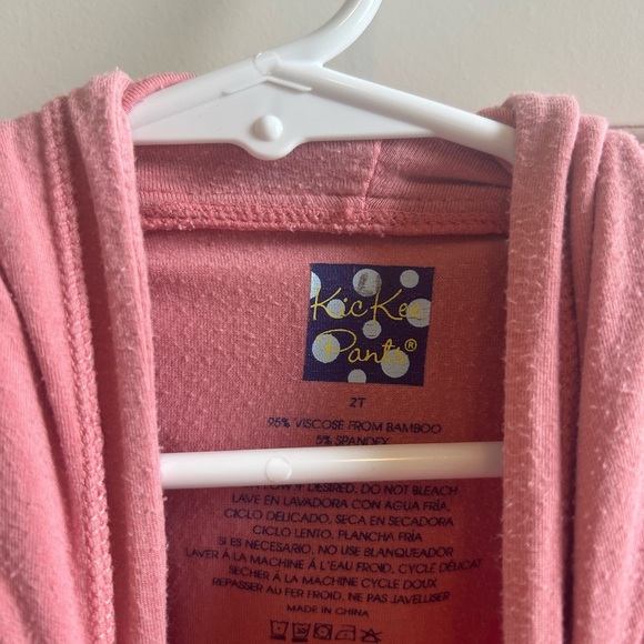 Kickee pants bamboo jacket size 2T - Picture 4 of 7